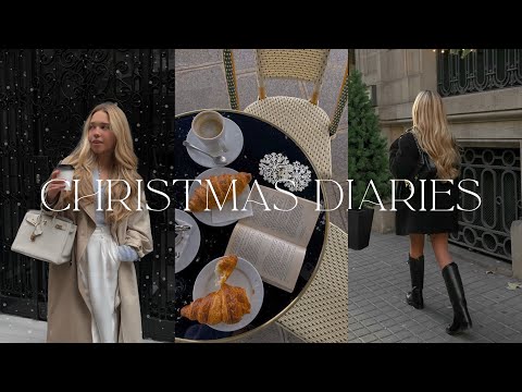 Christmas Diaries 🎄✨ Opening Christmas Presents, Shopping at Van Cleef & Arpels & Family Time!