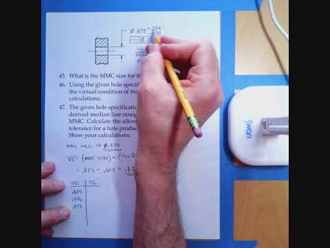 Ch 5 Form Tolerances Example Problems