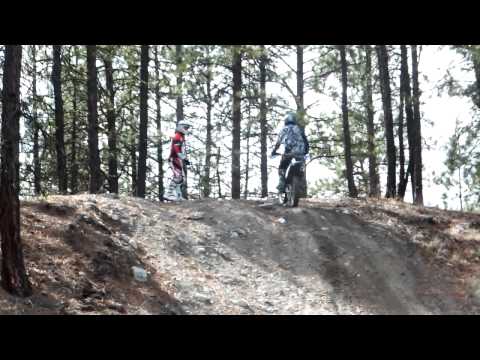 Jordan Dirt Bike Riding Hill Training