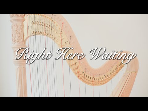 Right here waiting - Richard Marx- Harp Cover (Best Wedding Music)