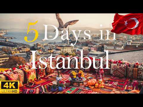 How to Spend 5 DAYS in ISTANBUL Turkey | Travel Itinerary