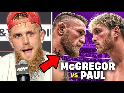 Jake Paul Reacts To Conor McGregor VS Logan Paul