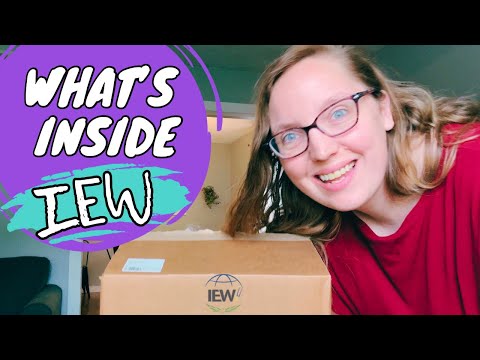 IEW Unboxing Homeschool Language Arts Curriculum