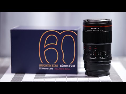 🔍 2:1 magnification! Brightin Star 60mm f/2.8 macro lens for Sony E-mount Overview