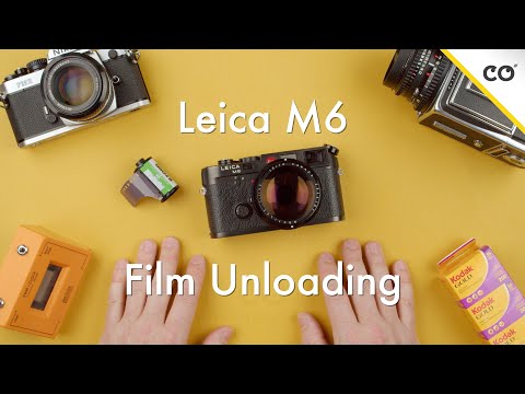 How to Unload Film on a Leica M6 || Film Loading