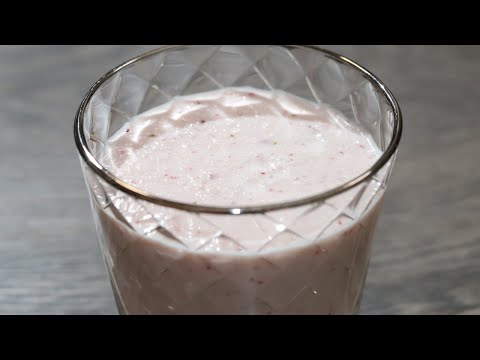 Easy in 4 minutes! How to make apple smoothie