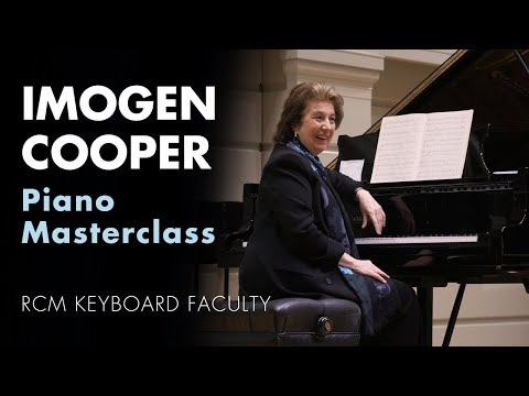 Dame Imogen Cooper Piano Masterclass