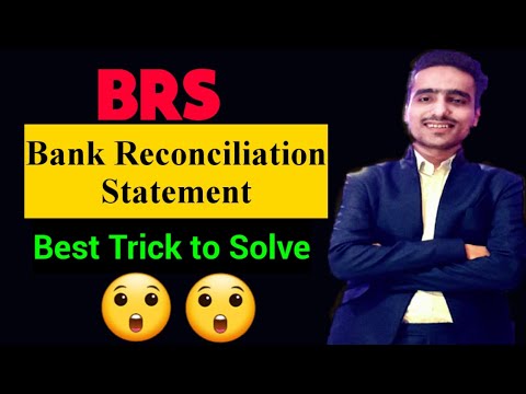 Bank Reconciliation Statement - Easiest Trick to Solve BRS|CMA/CA/CS/Bcom|