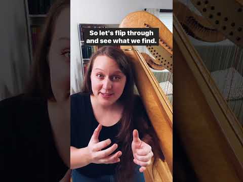 A music skill that really needs practice! #harp #hcpracticechallenge