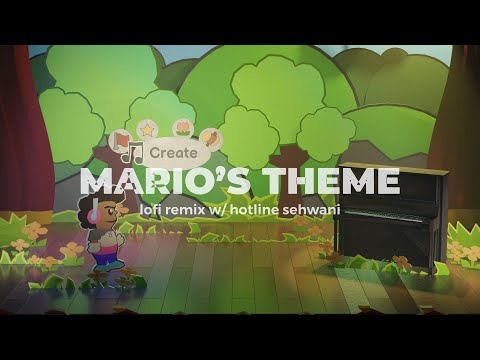 Paper Mario LoFi ► Mario's Theme | Hotline Sehwani & lost:tree