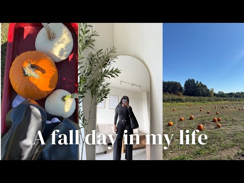 A wholesome fall day in my life