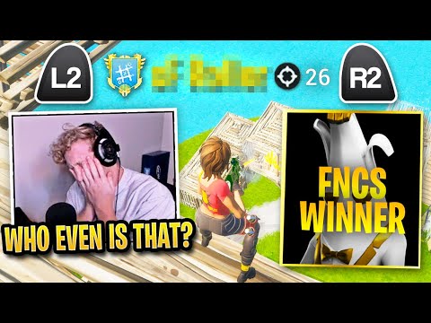 Pros FURIOUS After This UNKNOWN Controller Player Wins FNCS! (Fortnite)