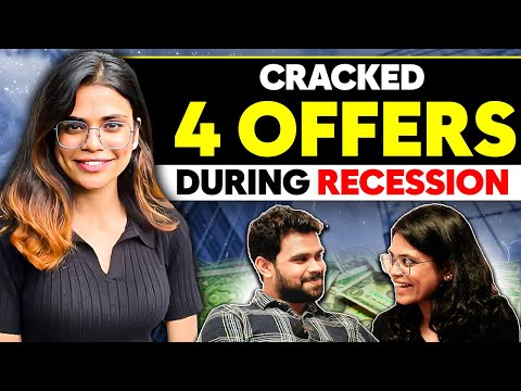 How She Cracked 4 Offers During Recession | Resume Building and LinkedIn Referrals