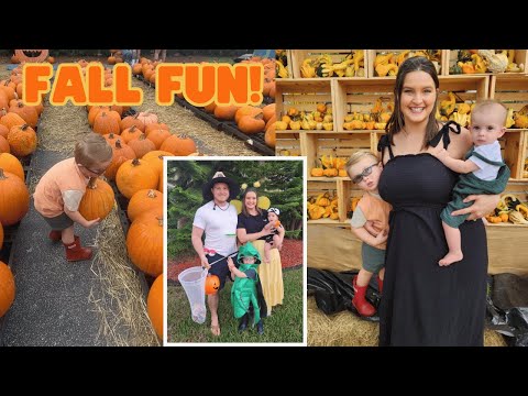 October Vlog! A month in my life! Trick or treat, pumpkin patch & more!