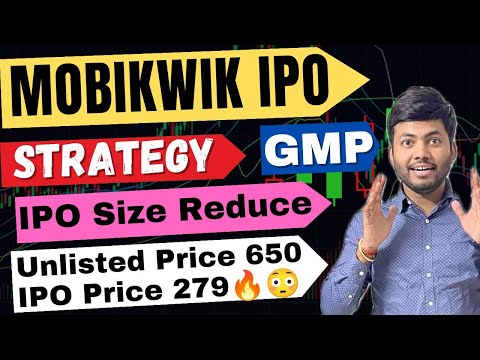 Mobikwik IPO Strategy🔥| Apply or Not? | Price Decrease | Latest IPO GMP | Grey Market Activity