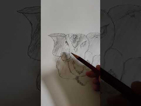 Ganpati Bappa Drawing || Ganapati Bappa Morya