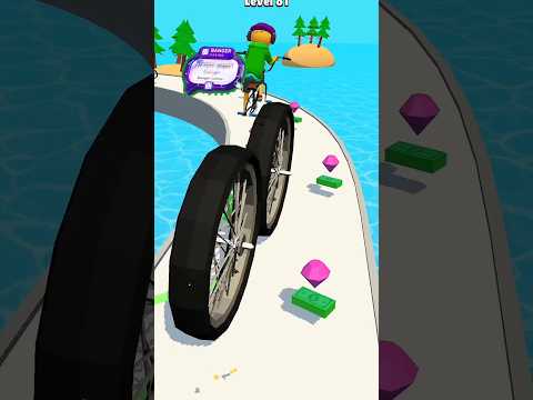 বিগ বাইক 🤣 Big Bike Run Mobile Funny Gameplay 44 | Ranel Gamer #funnnygames #shortsviral #shorts