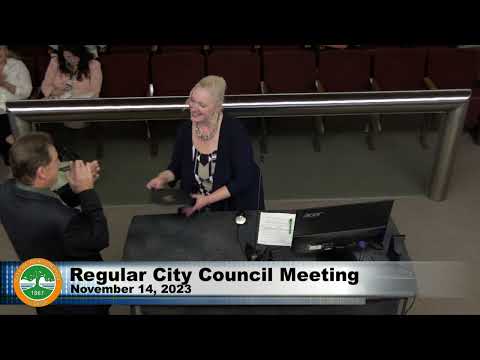 Regular City Council Meeting - 11/14/2023