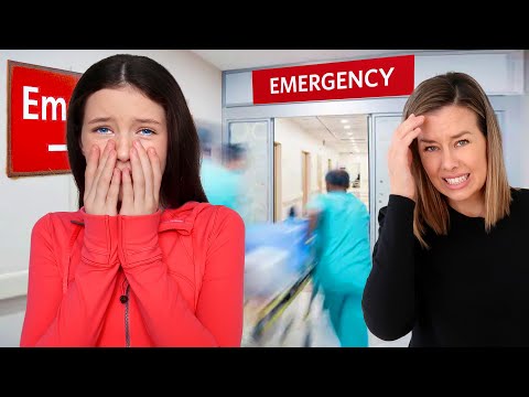 We had to rush her to the hospital...