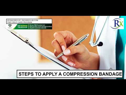 Steps To Apply A Compression Bandage