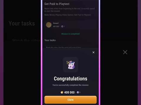 Get paid to playtest code ￼￼#tapswap #tapswapnewupdate #tapswapairdrop #todaytapswapcode #airdrop