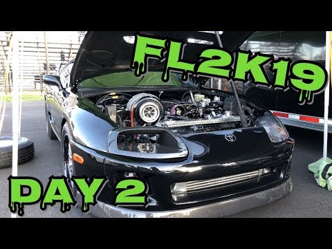 FL2K19 Day 2:  EPIC WHEELIES, 7 SECOND PASSES, BLOWN MOTORS, Drag Race Qualifying