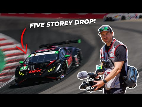 Filming the famous Corkscrew | Laguna Seca IMSA