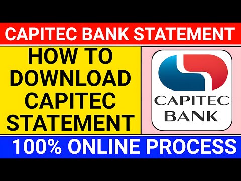 how to get bank statement on capitec app | how to download bank statement from capitec app