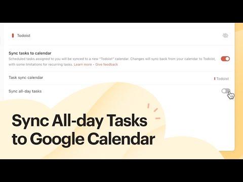 Sync All-day Tasks to Google Calendar