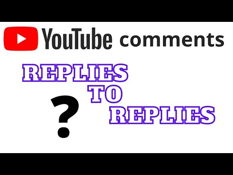 Can't find replies to replies on YouTube comments