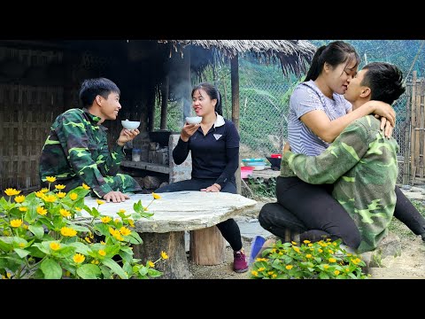 Loving Moments: The Good Man - Harvesting Green Pumpkins For Sale | Linh's Life