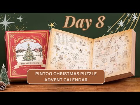 DAY 8 - Pintoo Christmas Puzzle Advent Calendar #adventcalendar2023 #puzzle #jigsawpuzzle