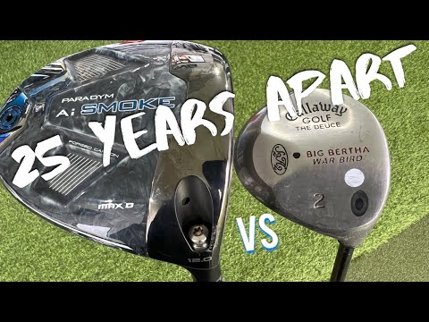 Callaway AI Smoke DRIVER vs Its COOL Grandad - THE DUECE