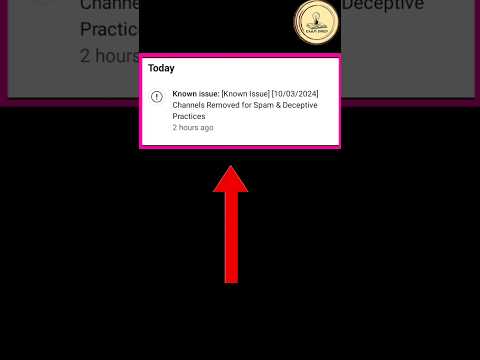 Known issue problem solved 10/3/2024 channel removed due to spam and Deceptive Practices বাংলা