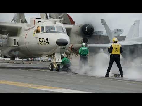 FLIGHT OPS on the USS George Washington (CVN 73) in the Indo-Pacific