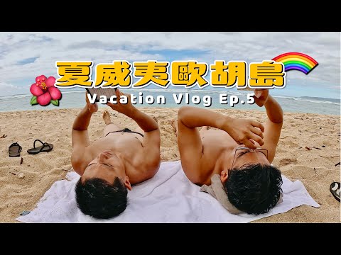 衤果體海灘探險🫣歐胡島北岸小鎮自駕遊｜2023 夏威夷度假之旅 Ep.5 #hawaii #haleiwa