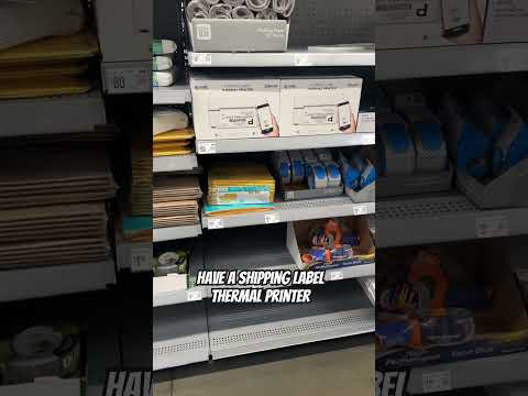 Cheap small business shipping supplies at Walmart!