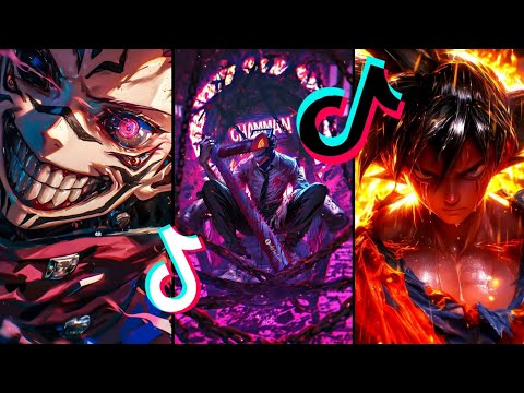 Anime Edit🍷Badass Anime🗿 Moments Tiktok compilation PART 114in [4K]