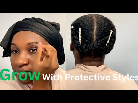 How Protective Styles Boost Hair Growth: Benefits for Healthy Natural Hair! #vlogmas2024