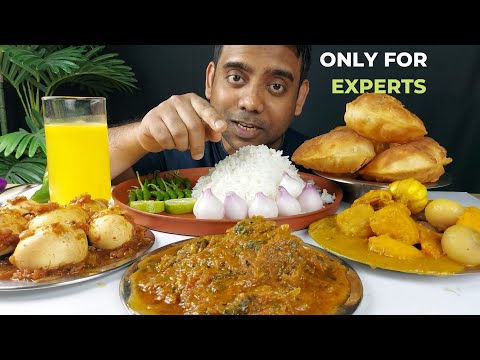 ASMR FISH TAIL AND EGGS WITH BASMATI RICE FOOD EATING SHOW