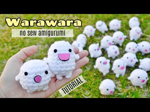 Crochet Warawara - No Sew Amigurumi | Quick and Easy Beginner Crochet