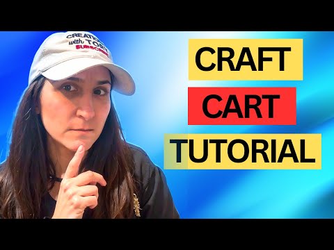 How To Assemble A Craft Cart For Your Cricut