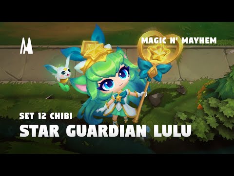 CHIBI STAR GUARDIAN LULU | EMOTES, BOOM, FINISHER  | TFT SET 12