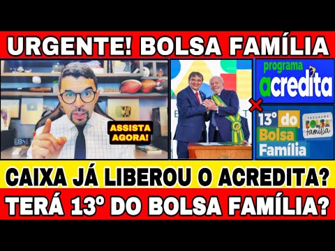 BOLSA FAMÍLIA, CAIXA JÁ LIBEROU O EMPRÉSTIMO ACREDITA? 13º DO BOLSA FAMÍLIA SERÁ PAGO ESSE ANO 2024?