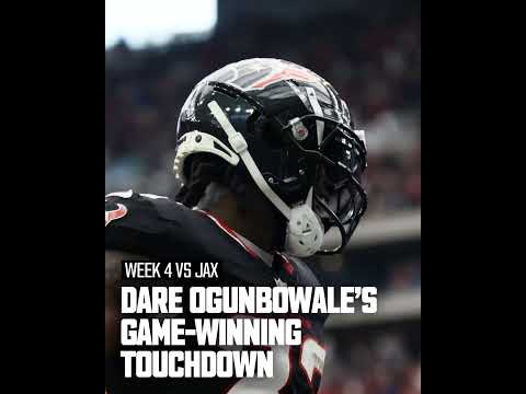 Texans top 5 plays heading into the bye week: Dare Ogunbowale's game winning touchdown