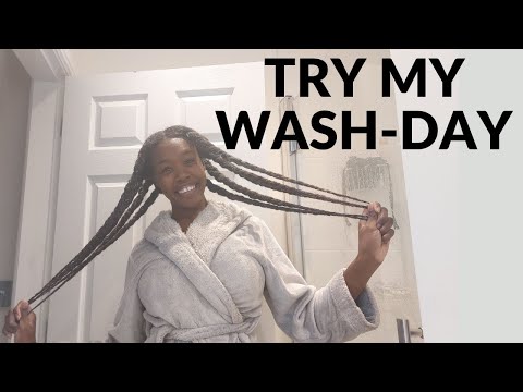 Natural Hair Wash-Day | 4a/4b Low Porosity