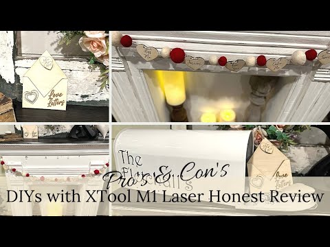 *NEW* BEAUTIFUL HIGH END VALENTINES DIYS 💖 XTool M1 Laser Honest Review ~ The Pro's & Con's