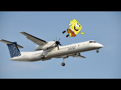 SpongeBob SquarePants stars in Porter Airlines commercials