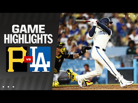 Pirates vs. Dodgers Game Highlights (8/10/24) | MLB Highlights