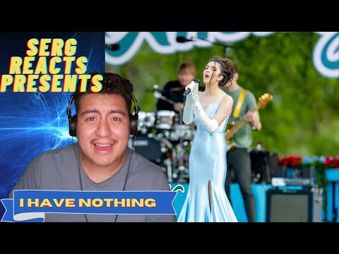 MY FIRST TIME HEARING Angelina Jordan – I Have Nothing (Allsang på Grensen 2022) || REACTION